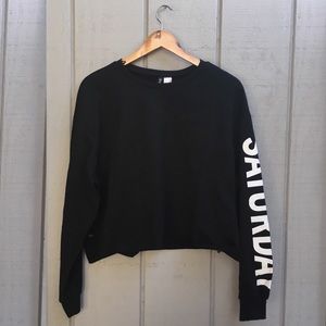 Simple Black Long sleeve